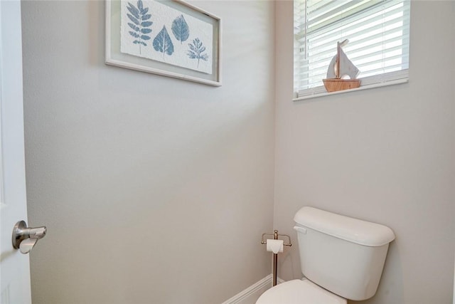 bathroom with toilet