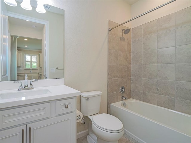 5190 Unity Sq, Vero Beach, FL 32967 - full bathroom featuring vanity and tub / shower combination