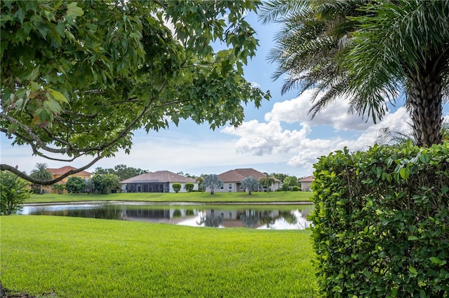 property view of water