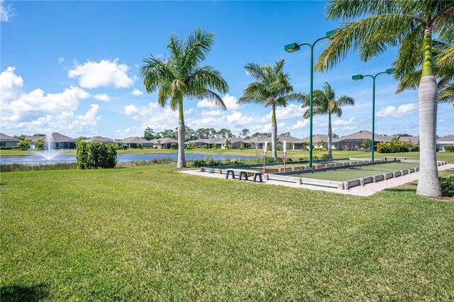 3315 Wild Banyan Way, Vero Beach, FL 32966 - view of yard featuring a water view