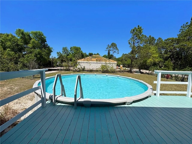 10320 92nd St, Vero Beach, FL 32967 - outdoor pool with a deck
