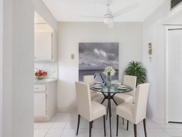 923 22nd Pl Unit 209, Vero Beach, FL 32960 - dining space with light tile patterned flooring