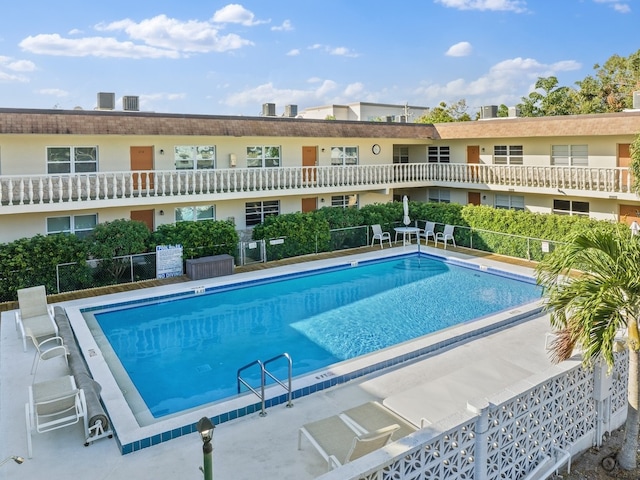 view of pool