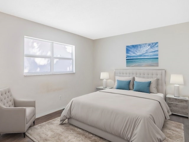 923 22nd Pl Unit 209, Vero Beach, FL 32960 - bedroom with wood-type flooring