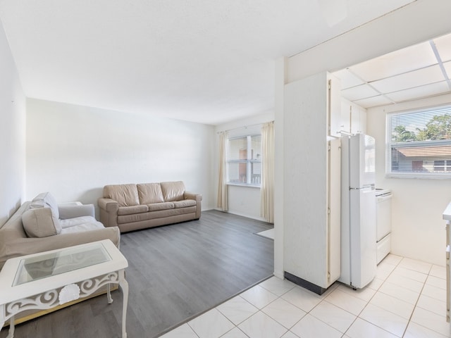 923 22nd Pl Unit 209, Vero Beach, FL 32960 - living room with light hardwood / wood-style floors