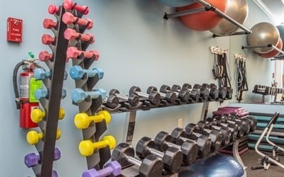 view of exercise room