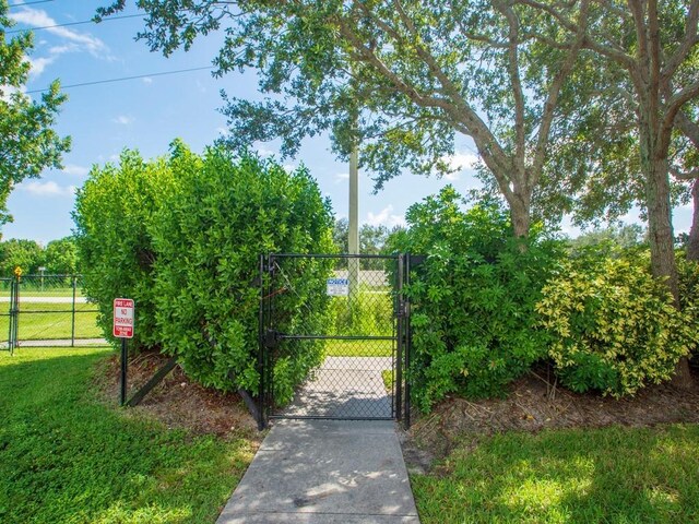 view of gate