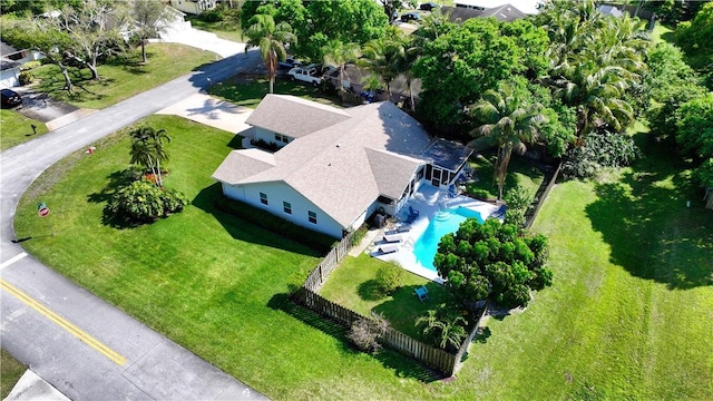 drone / aerial view