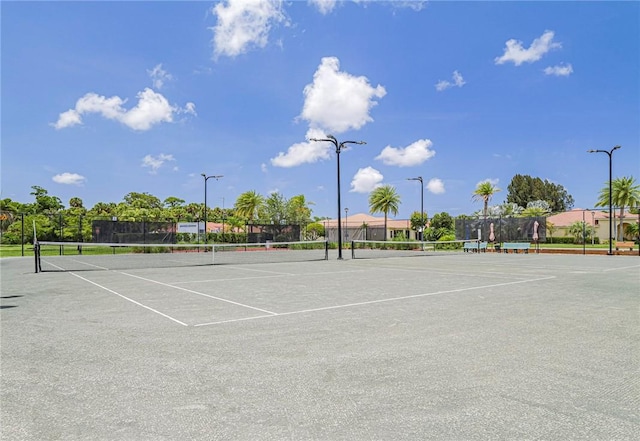 6243 Thames Pl, Vero Beach, FL 32966 - view of tennis court