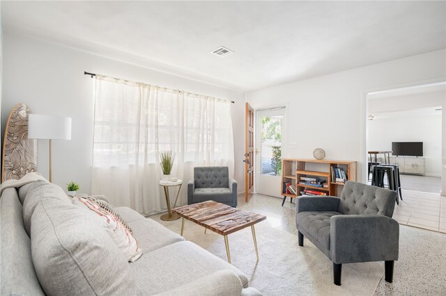 view of living room