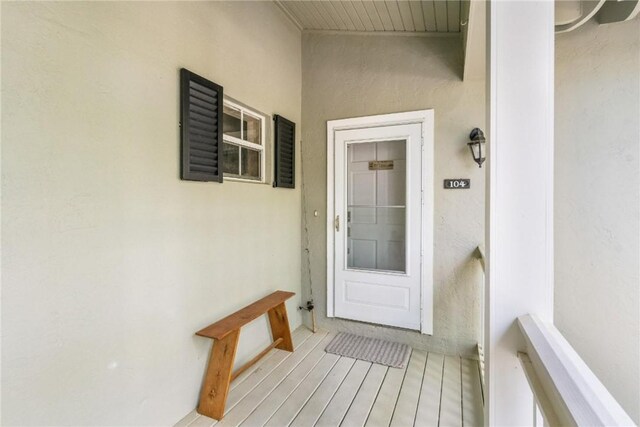 1155 Winding Oaks Cir E Unit 104, Vero Beach, FL 32963 - entrance to property with stucco siding