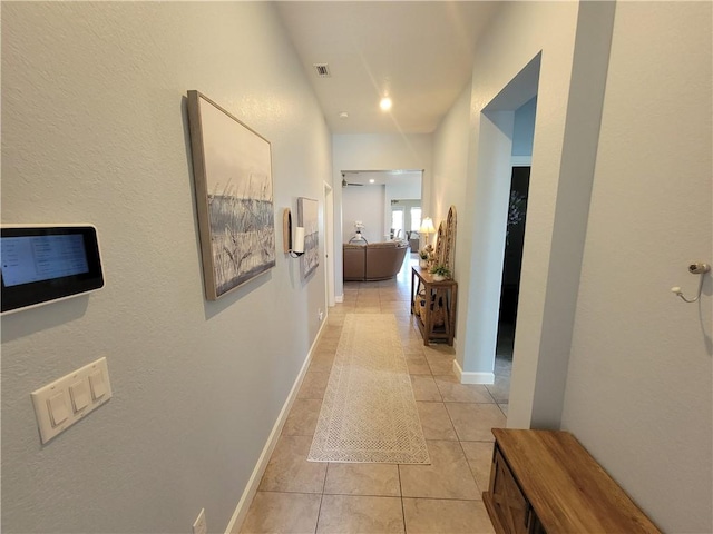 1808 Berkshire Cir SW, Vero Beach, FL 32968 - corridor with light tile patterned floors