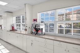 kitchen with white cabinetry and a healthy amount of sunlight