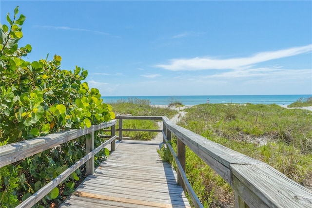 673 S Orlando Ave, Cocoa Beach, FL 32931 - exterior space featuring view of water and beach