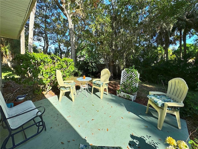 view of patio