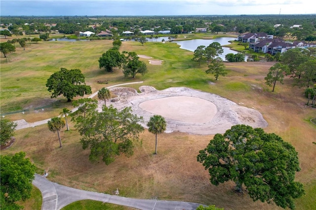 3351 Twin Lakes Ter Unit 106, Fort Pierce, FL 34951 - birds eye view of property with a water view