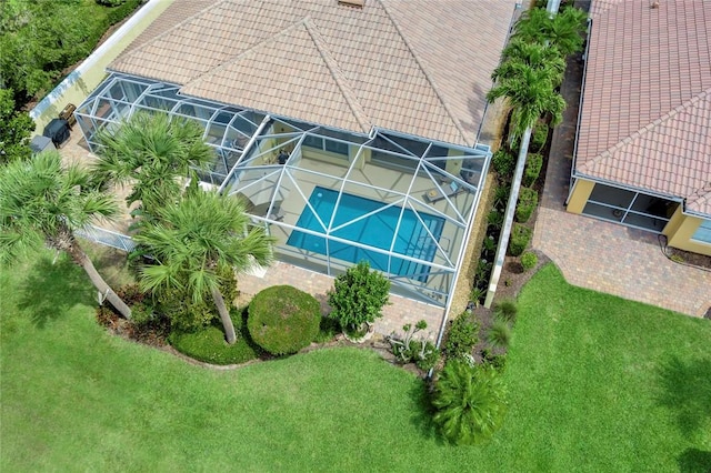 view of subject property
