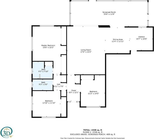 585 W Forest Trl, Vero Beach, FL 32962 - home floor plan