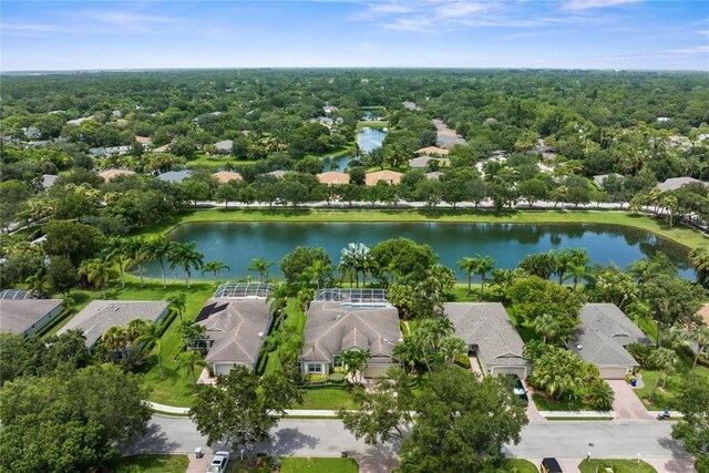 728 S Ocracoke Sq SW, Vero Beach, FL 32968 - aerial perspective of suburban area featuring a nearby body of water