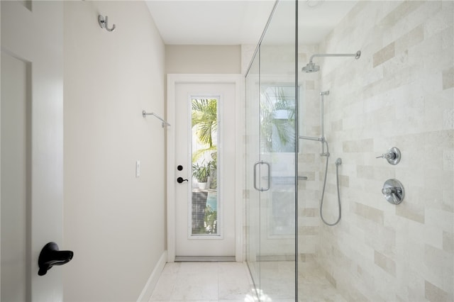 2139 Via Fuentes St Unit 2139, Vero Beach, FL 32963 - full bath with a stall shower and baseboards