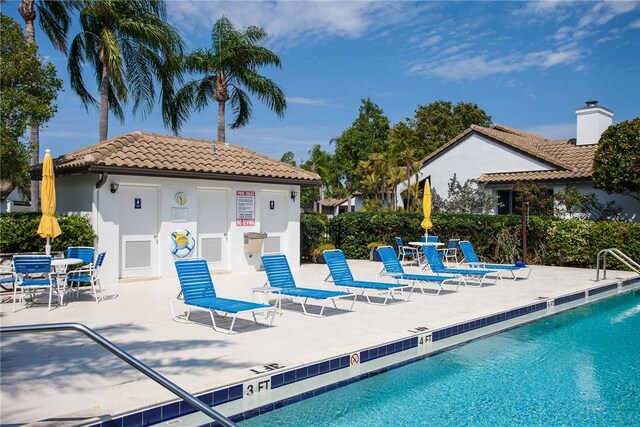 2139 Via Fuentes St Unit 2139, Vero Beach, FL 32963 - community pool with a patio