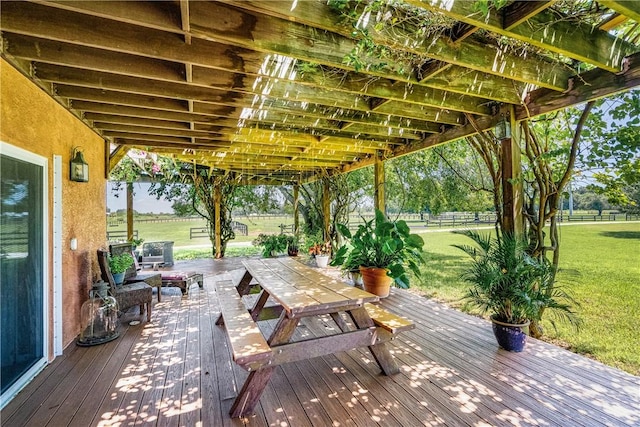 455 74th Ave, Vero Beach, FL 32968 - view of wooden deck