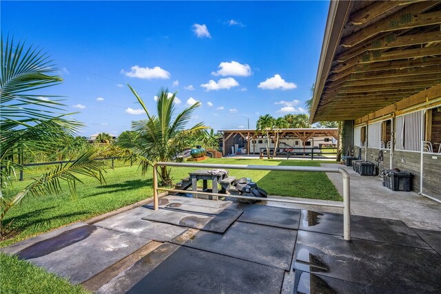 view of patio