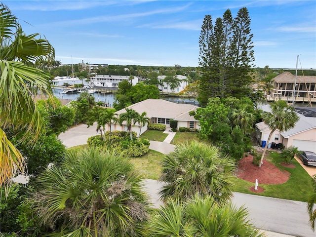 28 Sea Gull Ave, Vero Beach, FL 32960 - bird's eye view with a water view