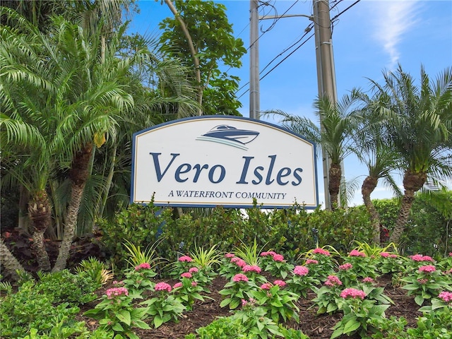 28 Sea Gull Ave, Vero Beach, FL 32960 - view of community sign