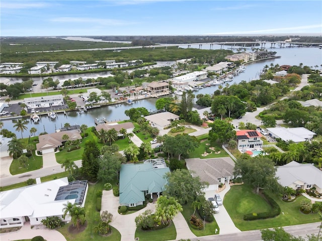 28 Sea Gull Ave, Vero Beach, FL 32960 - aerial view featuring a residential view and a water view