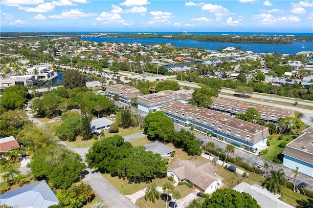 1901 Indian River Blvd Unit 202D, Vero Beach, FL 32960 - aerial perspective of suburban area with a nearby body of water