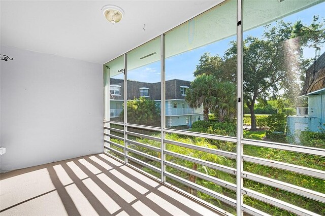 1901 Indian River Blvd Unit 202D, Vero Beach, FL 32960 - view of unfurnished sunroom