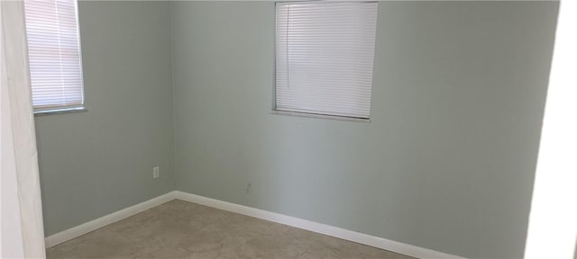 view of empty room