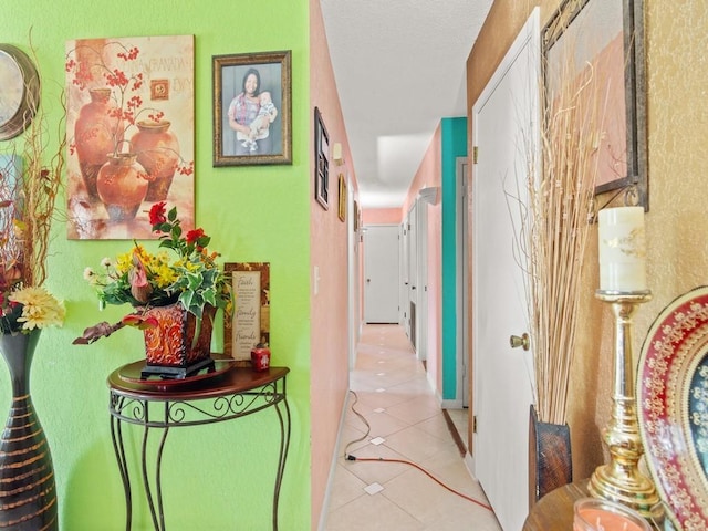 663 20th Pl SW, Vero Beach, FL 32962 - hallway with tile patterned flooring