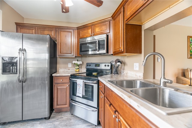 kitchen featuring sink and stainless steel appliances