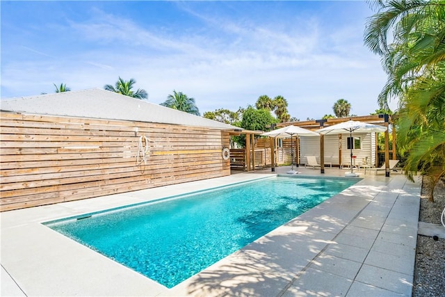 649 E Causeway Blvd, Vero Beach, FL 32963 - view of pool featuring a patio