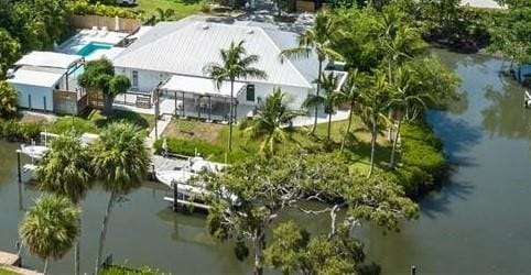 649 E Causeway Blvd, Vero Beach, FL 32963 - view of subject property with a nearby body of water