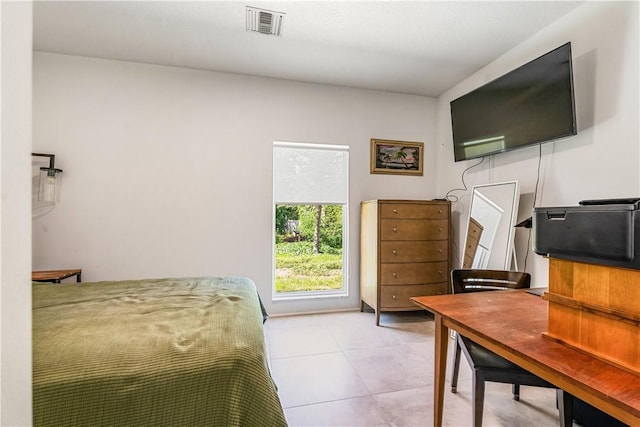 649 E Causeway Blvd, Vero Beach, FL 32963 - tiled bedroom featuring an office area