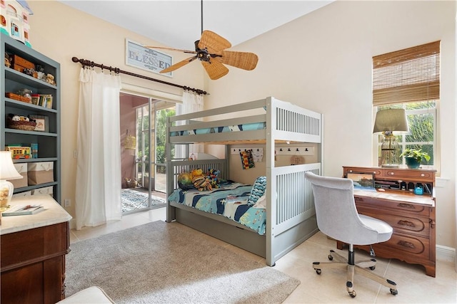 1155 Governors Way, Vero Beach, FL 32963 - bedroom featuring access to outside and an office area