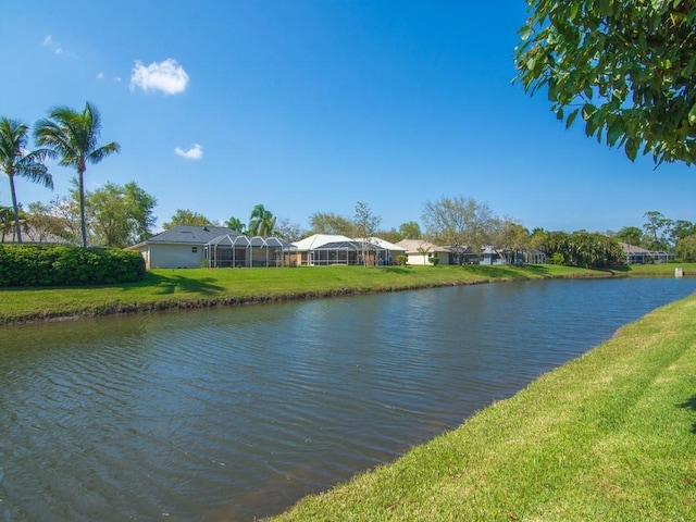 property view of water