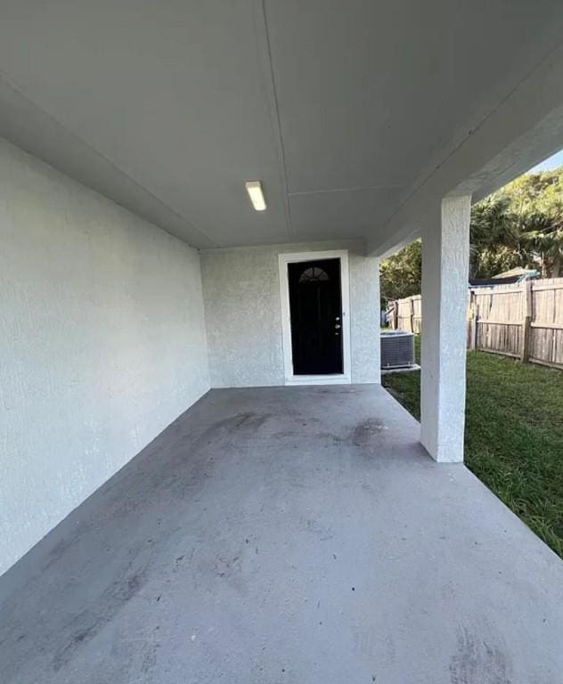 exterior space with a patio area