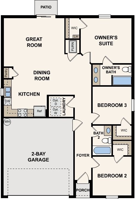 5905 Killarney Ave, Fort Pierce, FL 34951 - property floor plan