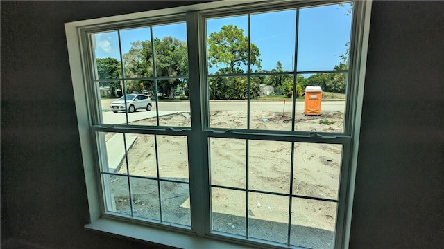 view of doorway to outside