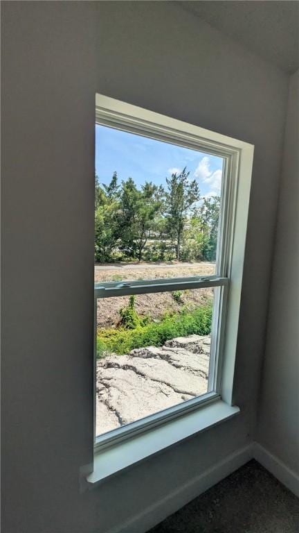 detailed view of baseboards