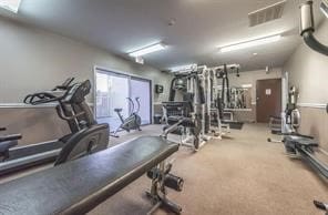 view of exercise room