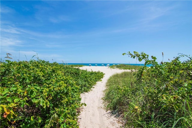 900 Jasmine Ln Unit 203A, Vero Beach, FL 32963 - water view featuring nearby beach