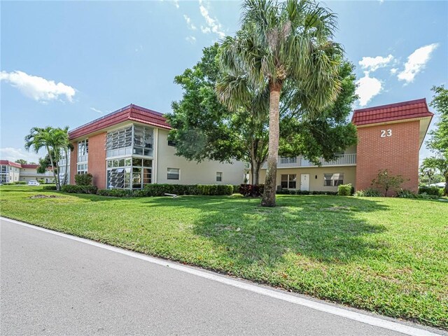 view of property