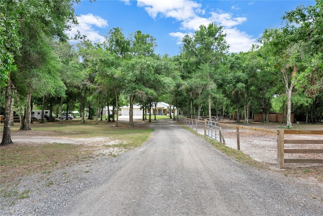 view of street