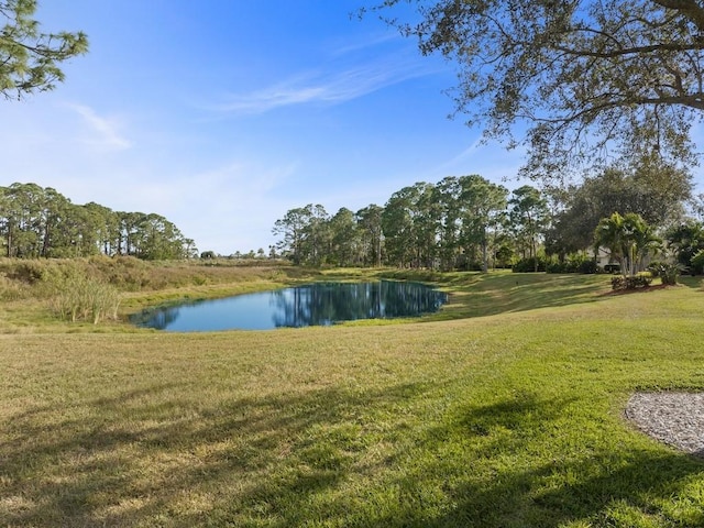 property view of water