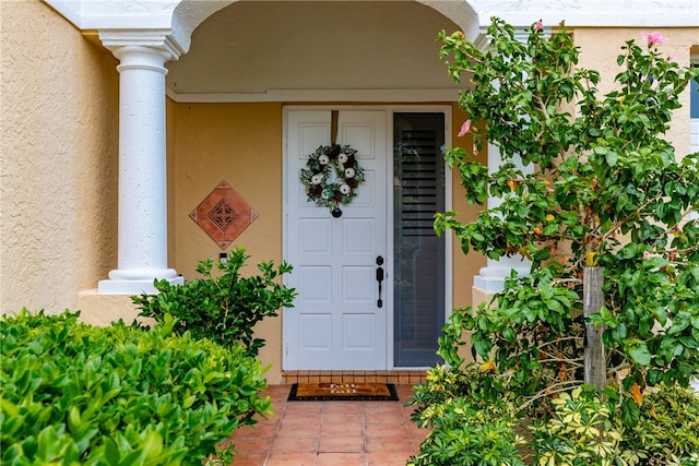 view of property entrance